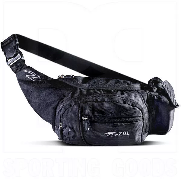 Zol Big Waist Bag Black w/ Black