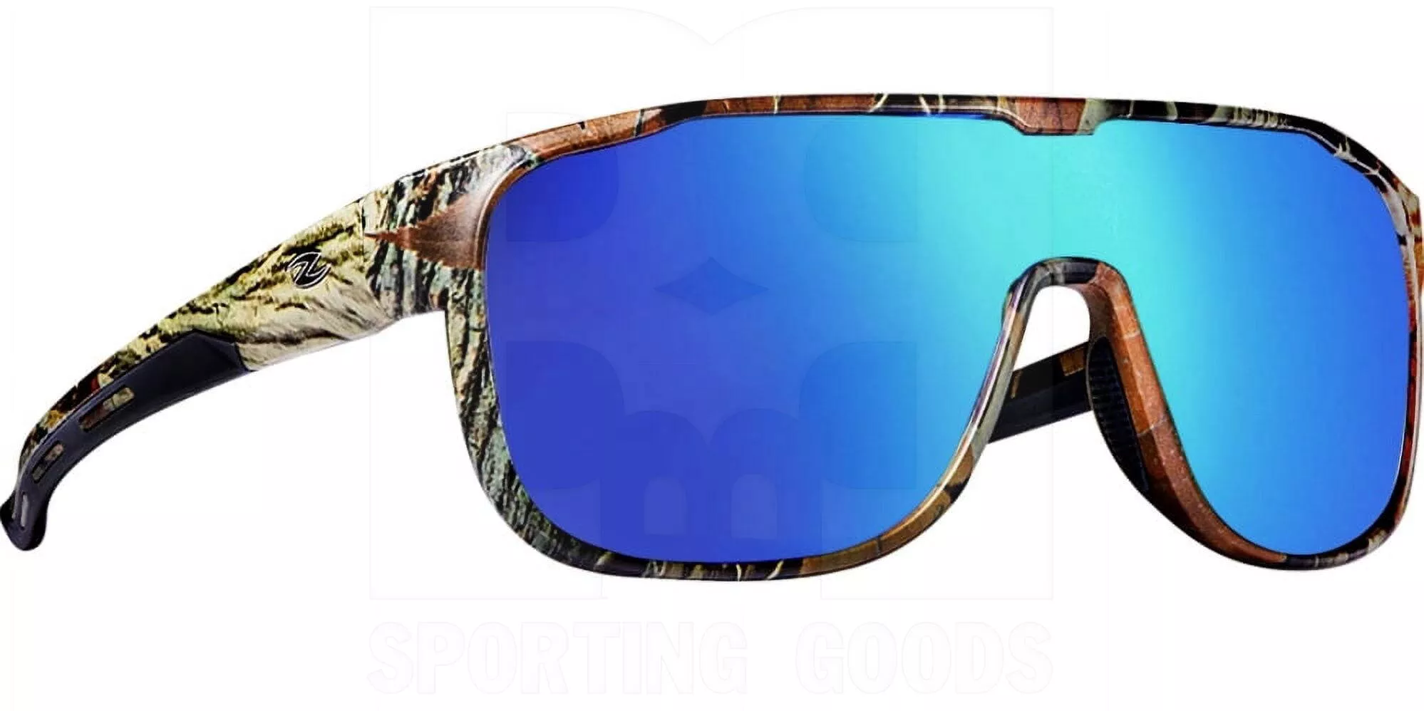 Zol Explorer Sunglasses Camo w/ Blue Lens