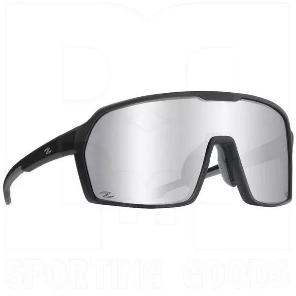 Zol Freeze Sunglasses RX Insert Compatible Black w/ Silver Lens