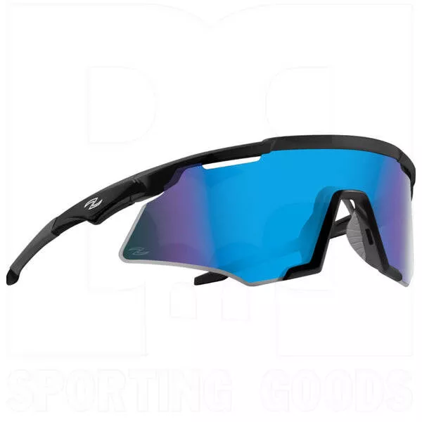 Zol Kom Sunglasses Black w/ Blue Lens