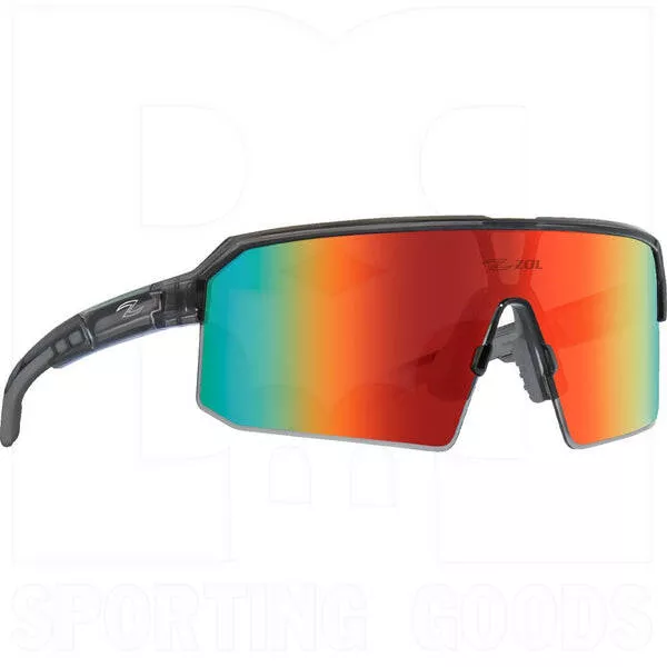 Zol Running Sunglasses Grey/Red Lens