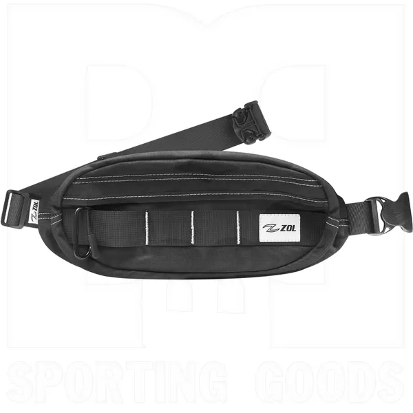 Zol Tactical Waist Bag Black w/ White