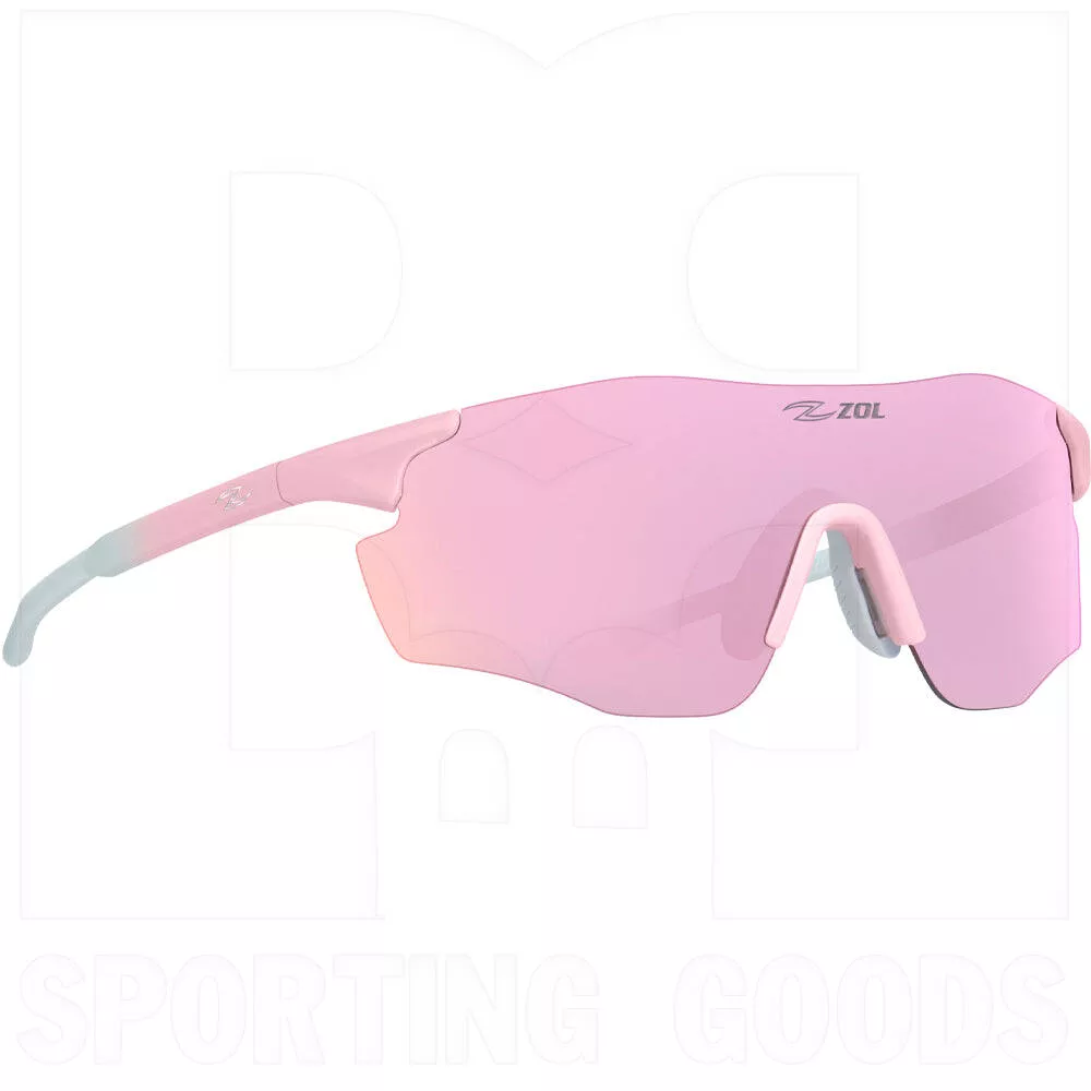 Zol Track Pink with UV Pink Lens Sunglasses