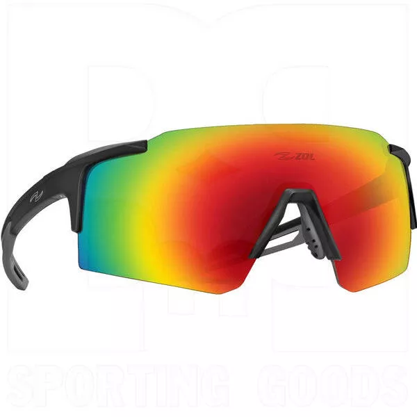 Zol Zero Sunglasses Black w/ Red