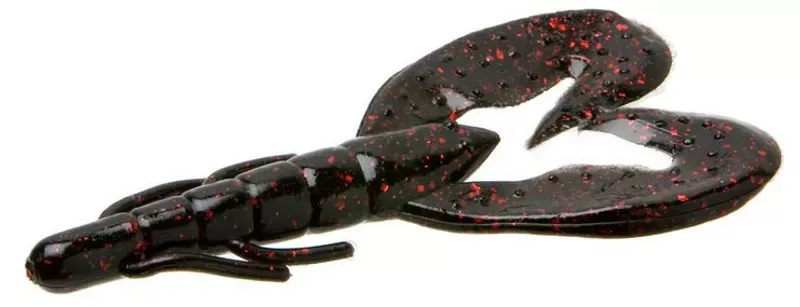 Zoom Super Speed Craw – Black Red Glitter
